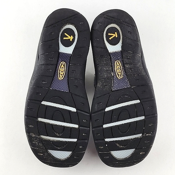 KEEN Women's Saratoga Leather Mule Slip On Shoes Stone Closed Toe Size 6.5M - Picture 10 of 14